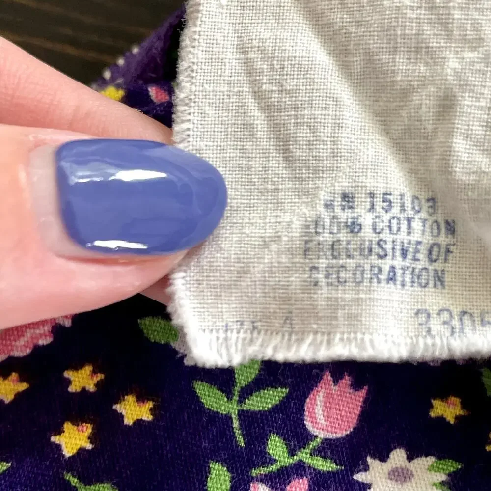 Vintage 70s Toddlers Childrens Cinderella Stop the Press Dress 4